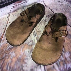 Birkenstock Suede Clogs